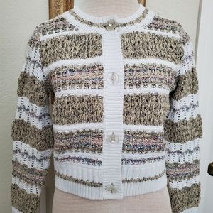 Ramy Brook Carmen Sweater Cardigan Sequin NWT